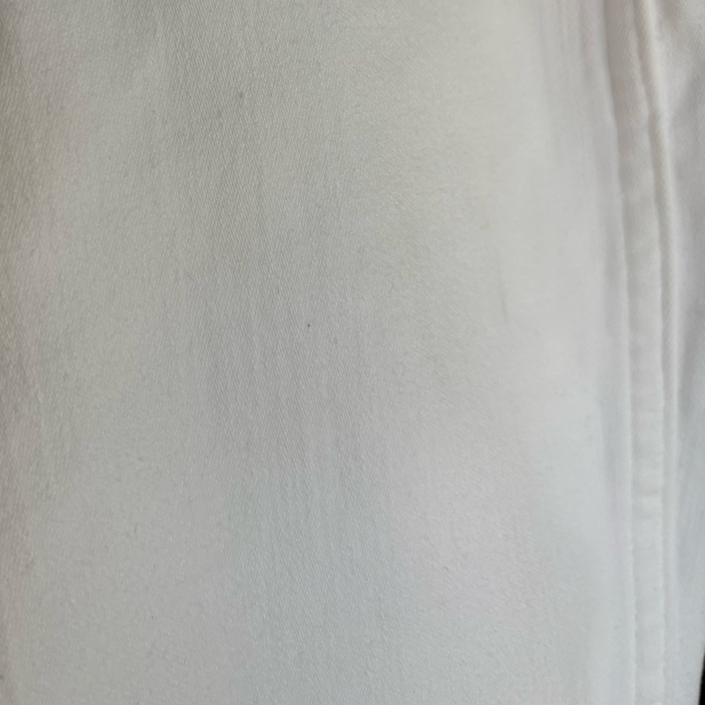 Madewell White Skinny High-Rise Jeans Size 24 10” Rise - Picture 14 of 15